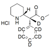 D-threo methylphenidate labeled d6 Hydrochloride
