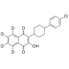 Atovaquone Labeled d4 (mix of cis and trans)