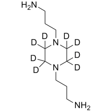 Bis(aminopropyl) piperazine (BAP) Labeled d8 Tetrahydrochloride