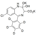 Clorazepate Dipotassium labeled d5