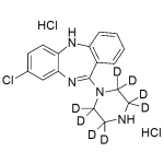 N-Desmethyl Clozapine-d8 2HCl 0.1mg/ml