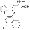 4-Hydroxy Duloxetine Acetate salt