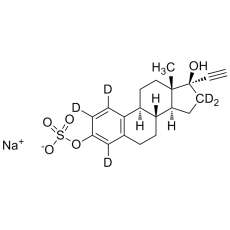 Ethinyl Estradiol-3-Sulfate Labeled d5 Sodium Salt