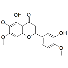 5-Hydroxy-2-(3-hydroxy-4- methoxyphenyl)-6,7-dimethoxychroman-4-one