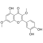 2-(3,4-dihydroxyphenyl)-5-hydroxy-3,7-dimethoxy-4H-chromen-4-one - Flavonoid