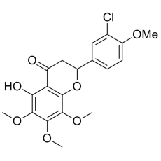 (rac)-2-(3-chloro-4-methoxyphenyl)-5-hydroxy-6,7,8-trimethoxychroman-4-one - Flavonoids