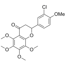 (rac)-2-(3-chloro-4-methoxyphenyl)-5,6,7,8-tetramethoxychroman-4-one - Flavonoids