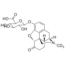 Hydromorphone 3-O-beta-D-glucuronide labeled d3