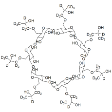 Deuterium labeled 2-Hydroxypropyl-beta-cyclodextrin