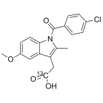 Indomethacin 13C labeled
