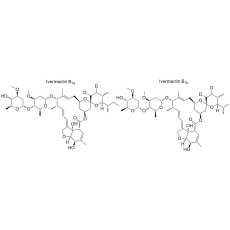 Ivermectin Labeled d2 (mix of isomers - mostly B1a )