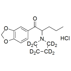 Methylenedioxypyrovalerone labeled d8 (MDPV-d8)  Hydrochloride
