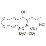Dihydro-MDPV-d8 HCl (3,4-Methylenedioxypyrovalerone-d8) 0.1mg/ml