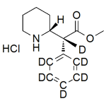 D-threo methylphenidate labeled d6 Hydrochloride