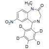 Nimetazepam labeled d5