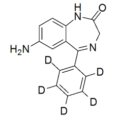 7-Amino-Nitrazepam labeled d5
