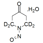 1-Nitroso-piperidin-4-one-d4 H2O