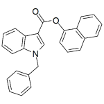 Naphthalen-1-yl-1-benzyl-1H-indole-3-carboxylate