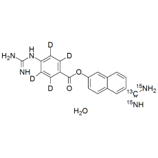 Nafamostat-13C,15N2,d4 Hydrate