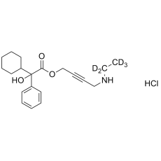(R,S)-N-Desethyl Oxybutynin Hydrochloride Labeled d5