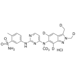 Pazopanib labeled d7 Hydrochloride
