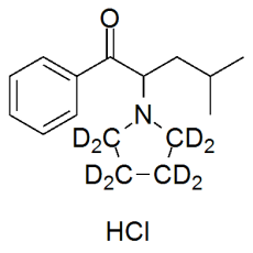 alpha-Pyrrolidinoisohexanophenone-d8  (alpha-PiHP-d8) HCl 0.1mg/ml