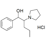 1-phenyl-2-(pyrrolidin-1-yl)pentan-1-ol (OH-alpha-PVP) Hydrochloride
