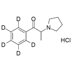 alpha-PPP-d5 HCl (Pyrrolidinopropiophenone-d5)
