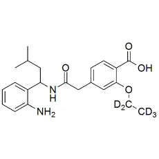 Repaglinide M1 metabolite Labeled d5 (aromatic amine)