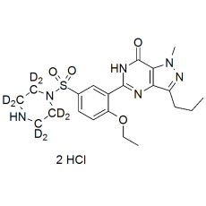 Desmethyl Sildenafil Labeled d8 bis-hydrochloride