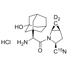 Saxagliptin Hydrochloride Labeled 15N,d2