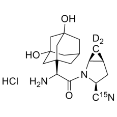 5-Hydroxy Saxagliptin Hydrochloride Labeled 15N,d2