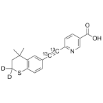 Tazarotene Acid Labeled d2,13C2