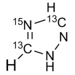 1,2,4-Triazole Labeled 13C2,15N