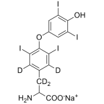 Thyroxine (T4) labeled d4 Sodium salt