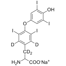 Thyroxine (T4) labeled d4 Sodium salt