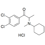3,4-Dichloro-N,N-cyclohexylmethylcathinone 1mg/ml