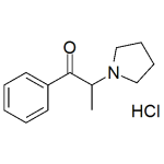 α-PPP (α-Pyrrolidinopropiophenone) HCl 1mg/ml